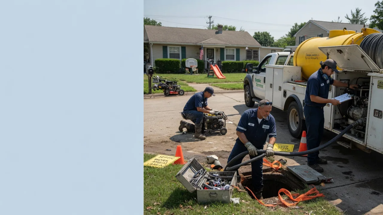 Septic Tank Pumping in Weston, MI near me